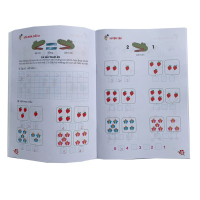 Sách - Bé học toán (Hành trang cho bé tự tin vào lớp 1)