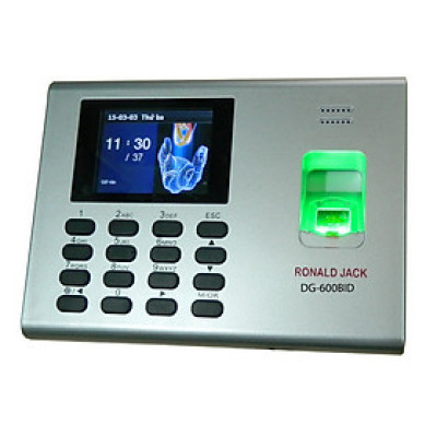Máy chấm công vân tay Ronald Jack DG600BID - Hàng nhập khẩu