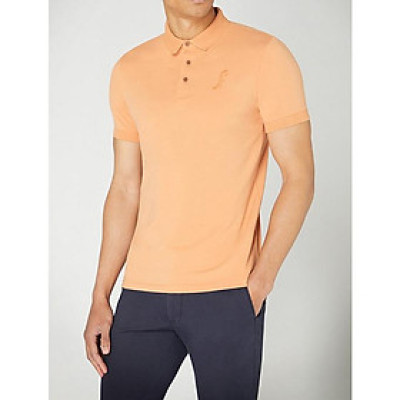 Áo thun Polo-Shirt Organic SURE Fashion Nam vàng nghệ