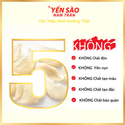 Yến sào chưng sẵn Đường Ăn Kiêng NAM TRÂN 7 gram Tổ Yến Tươi phù hợp với người kiêng đường. Lọ 70 ml