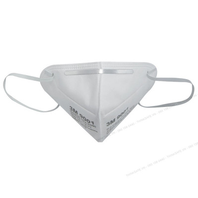 Khẩu trang 3M 9001 - Khẩu trang 3D Mask chống bụi mịn, phòng độc, chống giọt bắn