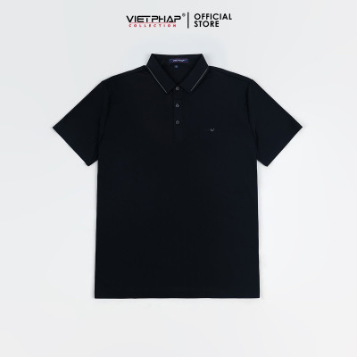 Áo Polo Nam VIỆT PHÁP Form Luxury - Thun Lụa Lạnh, lịch lãm, sang trọng  2A108