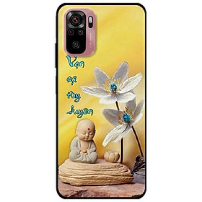 Ốp lưng dành cho Xiaomi Xiaomi Redmi Note 10 - Redmi Note 10 Pro - mẫu Vạn Duyên Hoa Trắng