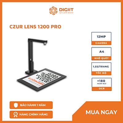 [Hàng chính hãng] Máy scan thông minh Czur Lens 1200 Pro