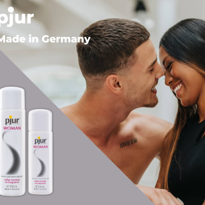 Gel bôi trơn silicone Pjur Woman Chai 100ml chất lỏng nhẹ mềm mại và an toàn cho da không chứa hóa chất an toàn sức khỏe