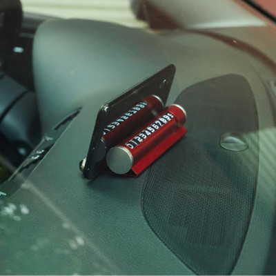 Giá đỡ điện thoại ô tô đa năng kèm bảng số điện thoại đặt taplo ô tô