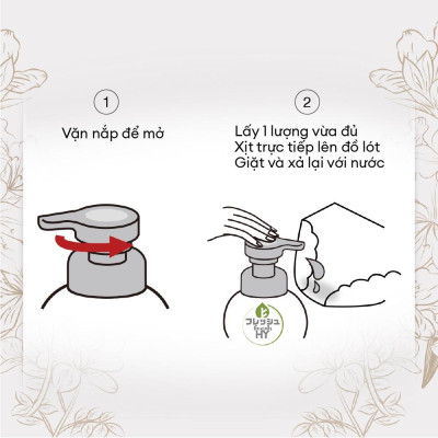 Nước giặt đồ lót fresh HY (150ml/ Chai)