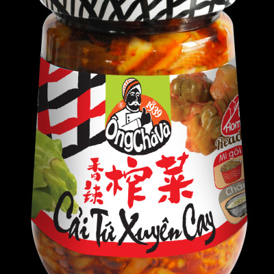 Cải Tứ Xuyên Cay Ông Chà Và 338g