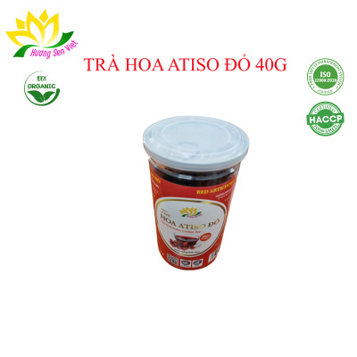 TRÀ HOA ATISO ĐỎ HŨ 40G - HƯƠNG SEN VIỆT