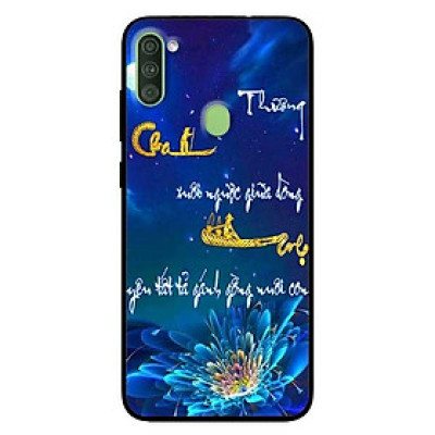 Ốp lưng dành cho Samsung Galaxy A11 mẫu Mẫu Đơn Cha Mẹ