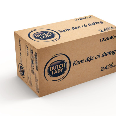Thùng 24 túi kem đặc có đường Dutch Lady (24 túi x 545g)