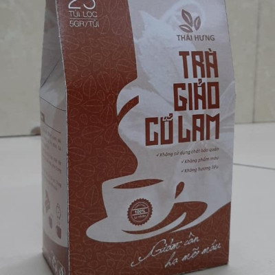 Combo 04 túi Trà Giảo cổ lam Thái Hưng giảm cân, hạ mỡ máu 25 túi lọc x 5g