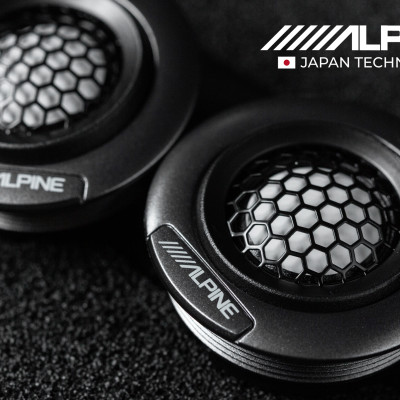 R2-S65C Loa xe hơi thành phần (phân tần) 2 chiều 6.5 inch chính hãng Alpine