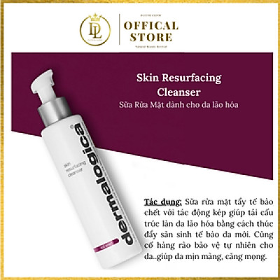 Sữa rửa mặt dưỡng ẩm, tẩy tế bào chết dành cho da lão hóa Dermalogica Skin Resurfacing Cleanser 150ml