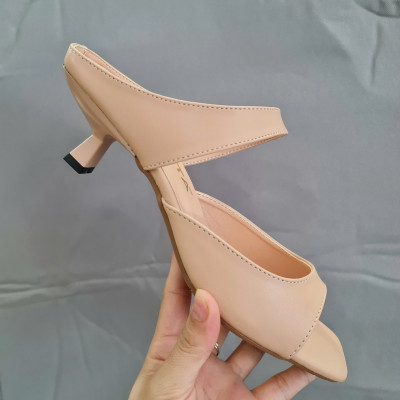 Dép cao gót nữ quai ngang ROSATA RO669 - 4p - HÀNG VIỆT NAM - BKSTORE