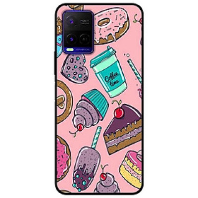 Ốp lưng dành cho Vivo Y21 - Vivo Y21s mẫu Trà Chiều