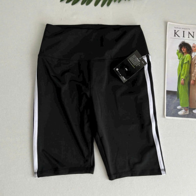 Quần lỡ nữ ôm body đa năng phối sọc