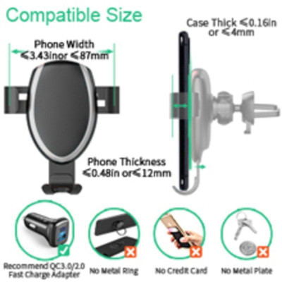 Bộ giá đỡ điện thoại Choetech T536  tích hợp sạc không dây(Hàng chính hãng)