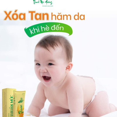 Combo 5 tuýp kem bôi da thuần mộc trị hăm chàm sữa mụn nhọt Thanh Mộc Hương 16g
