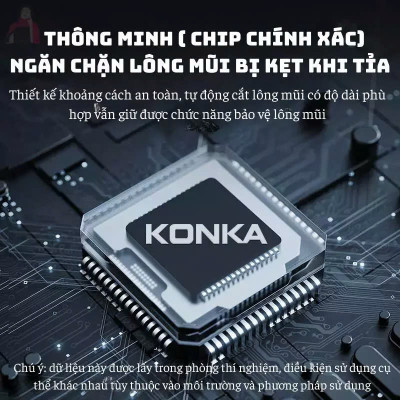 Máy cắt tỉa lông mũi chuyên nghiệp pin sạc chống nước MÀU ĐEN hoàn hảo cho vẻ ngoài của bạn