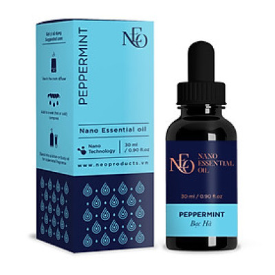 Tinh Dầu Thiên Nhiên Nano Bạc Hà 30ml