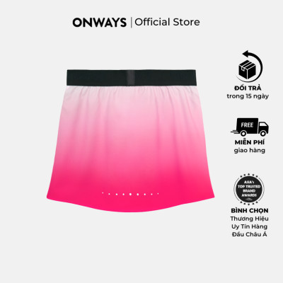 ONWAYS Chân Váy Chạy Bộ Nữ Thoáng Mát, Mỏng Nhẹ, Co Giãn JAMAICA OMBRE SKIRT - W4224