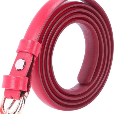 Bộ Thắt Lưng Và Ví Nữ Da Bò Huy Hoàng HT5111-HT3121 (Đỏ)