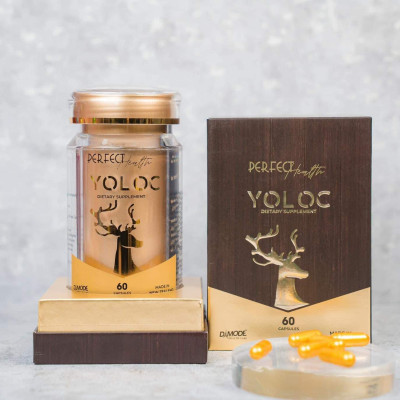 Nhau thai hưu YOLOC lọ 60 viên