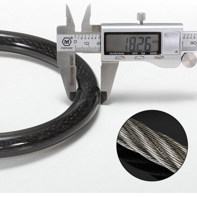 Khóa Dây Xe Đạp Chống Trộm Mật Mã 4 Số Lõi Thép Chống Cắt cao cấp