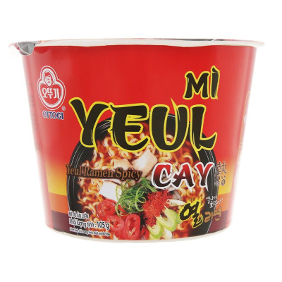 Combo 3 Tô Mì Yeul Cay Ottogi 105g