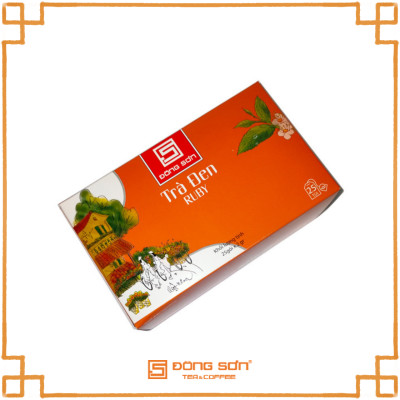 Trà Đen [ Ruby ] túi lọc - 25 Túi x 2gr - Màu nước đỏ Ruby, hương vị đậm - Đông Sơn