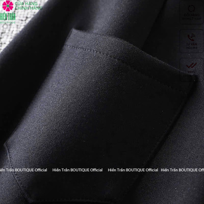 Quần short nữ Hiền Trần BOUTIQUE cạp cao, chất vải Umi Hàn cao cấp co giãn tốt tôn dáng