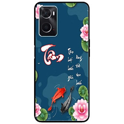 Ốp lưng cho Oppo A36 - A60 4G - A74 - A76 - A95 4G - A96 4G - Tâm Cá KOI - Hàng Chính Hãng