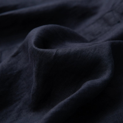 Đầm nữ suông dáng xòe cổ sen phối cúc kín đáo có kèm dây thắt eo chất liệu Linen cao cấp, thanh lịch 