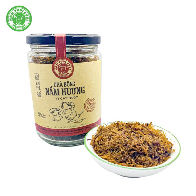 Chà Bông Nấm Hương Vị Cay Ngọt 100g Nấm Tươi Cười