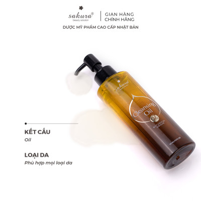 Dầu tẩy trang Sakura Cleansing Oil (150ml)