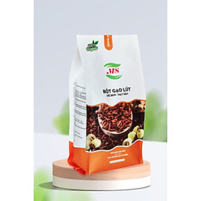 Bột gạo lứt - mè đen - hạt sen 500g - ( MS)