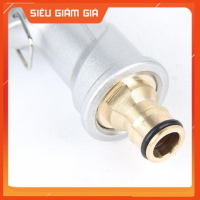 Bộ dây vòi xịt nước rửa xe, tưới cây . tăng áp 3 lần, loại 15m 206701 đầu đồng,cút,nối PE