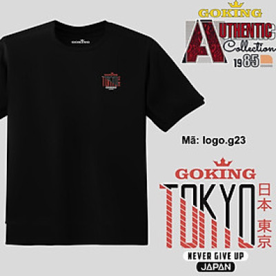 TOKYO, mã logo.g23. Hãy tỏa sáng như kim cương, qua chiếc áo thun Goking siêu hot cho nam nữ trẻ em, áo phông cặp đôi, gia đình, đội nhóm
