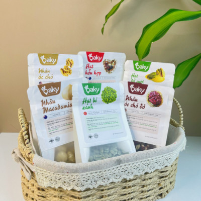 Hạt Hỗn Hợp Oaky Nhập Khẩu Mỹ và Úc - Túi 100g