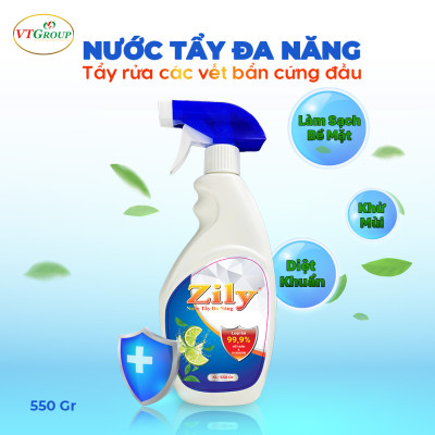  Nước Tẩy, Khử Mùi Đa Năng Zily Chai 550g