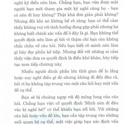 Biết Cách Ra Quyết Định - VL