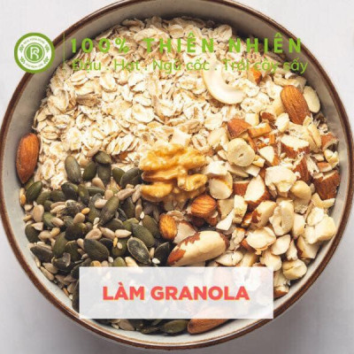 Yến Mạch Cán Dẹt Real Food (Oats) - 2kg/500g/100g/180g