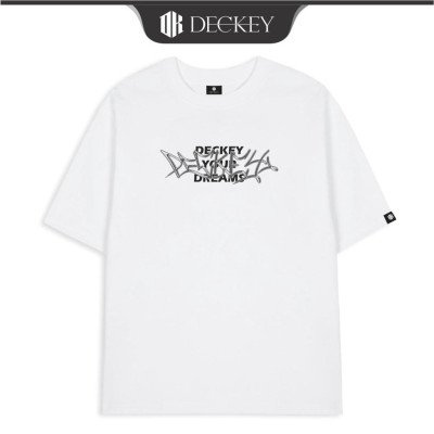 Áo Thun Cotton Unisex Nam Nữ Form Rộng DECKEY GRAFFITY