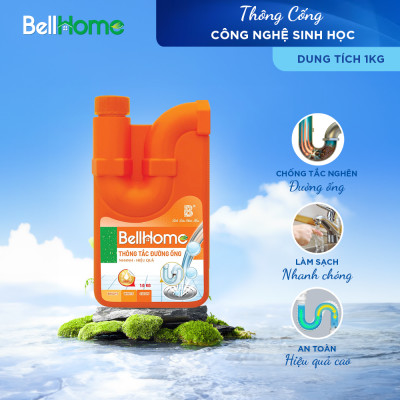 Thông Cống  Bell Home Công Nghệ Sinh Học Chính Hãng trọng lượng 1kg