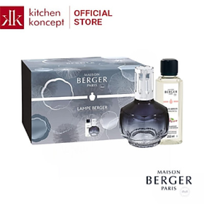 Maison Berger - Bộ đèn xông tinh dầu Molecule Night Blue - 2 món - 380ml