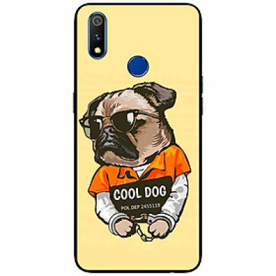 Ốp lưng dành cho Realme 3 Pro mẫu Cún Lạnh Lùng