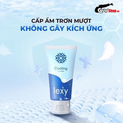 Gel bôi trơn bạc hà mát lạnh - Lexy Cooling - Chai 55ml