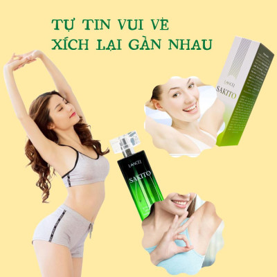 COMBO 5 Lọ Xịt Khử Mùi SAKITO LANCEJ 50ml, Sạch Vùng Nách, Ngăn Tiết Mồ Hôi, Không Ố Vàng Áo