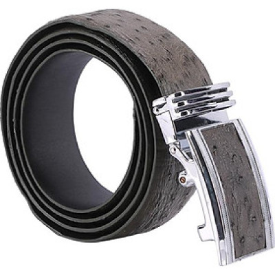 Thắt Lưng Nam Da Đà Điểu Bản Lớn Da Hột Huy Hoàng HT4437 - Xanh Rêu